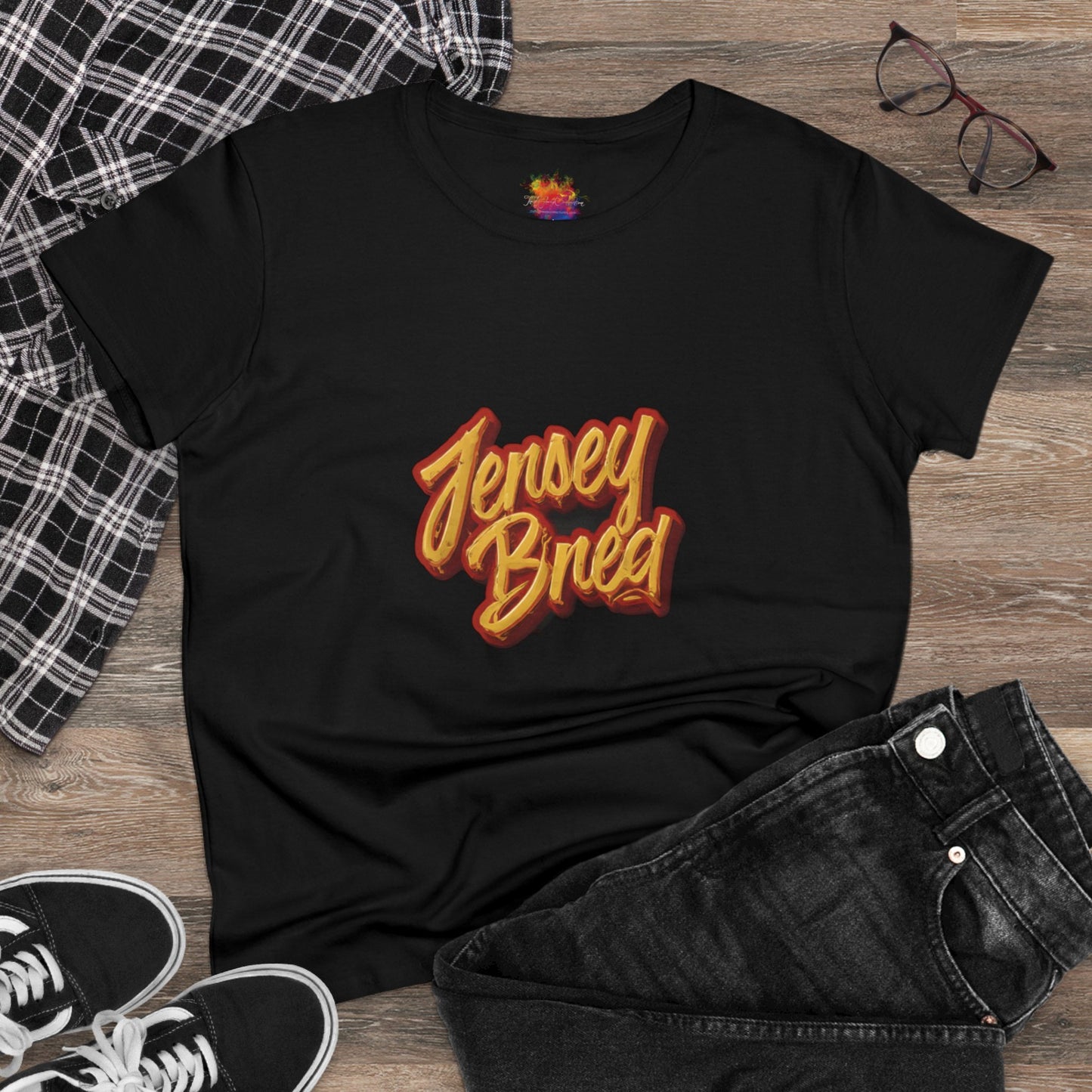 Jersey Bred Women's Midweight Cotton Tee