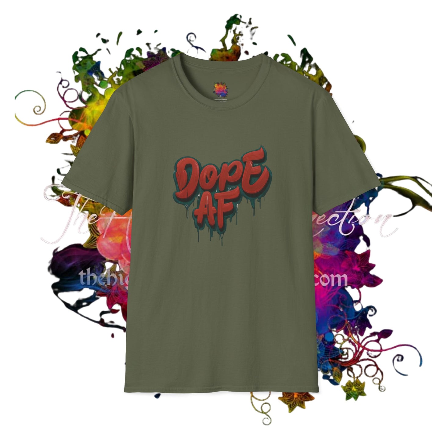 Dope AF Unisex Softstyle T-Shirt