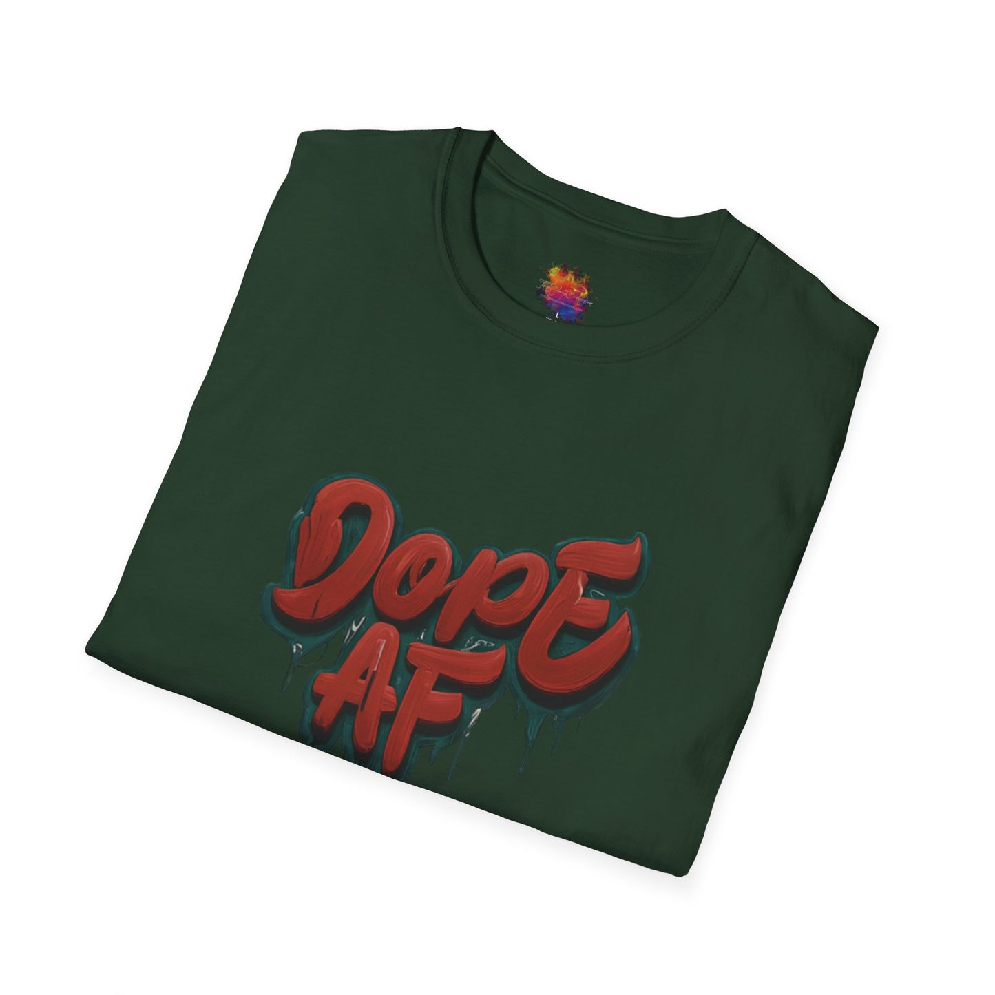 Dope AF Unisex Softstyle T-Shirt