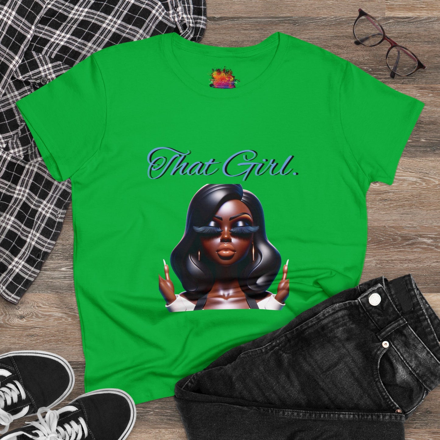 That Girl ...Women's Midweight Cotton Tee