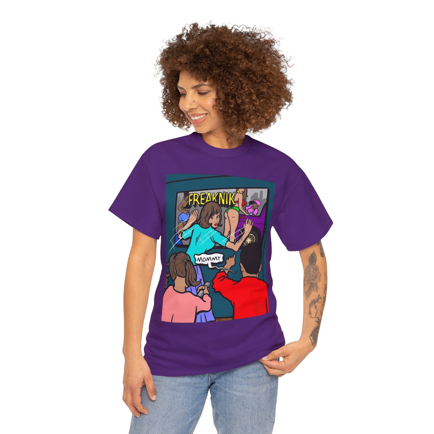 FREAK NIK FLASHBACK Unisex Heavy Cotton Tee