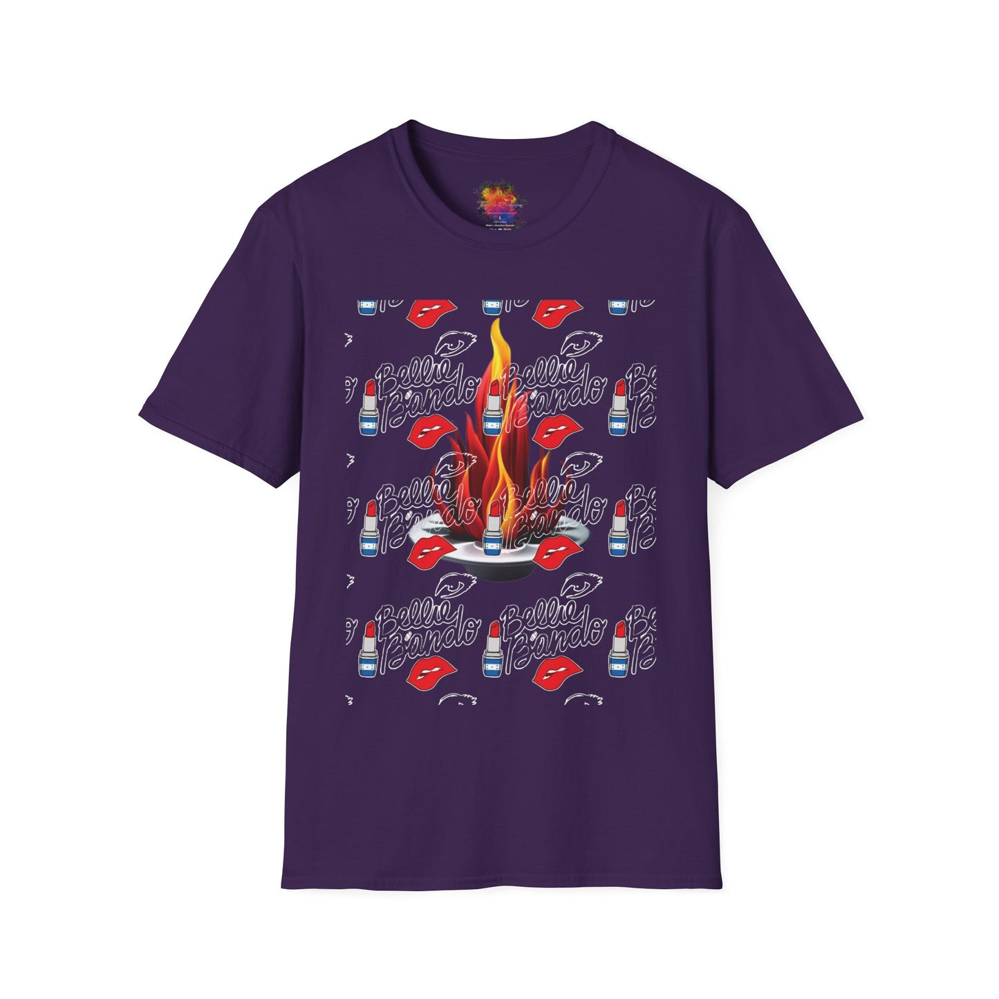 BELLIE BANDO Flaming Hot Unisex Softstyle T-Shirt