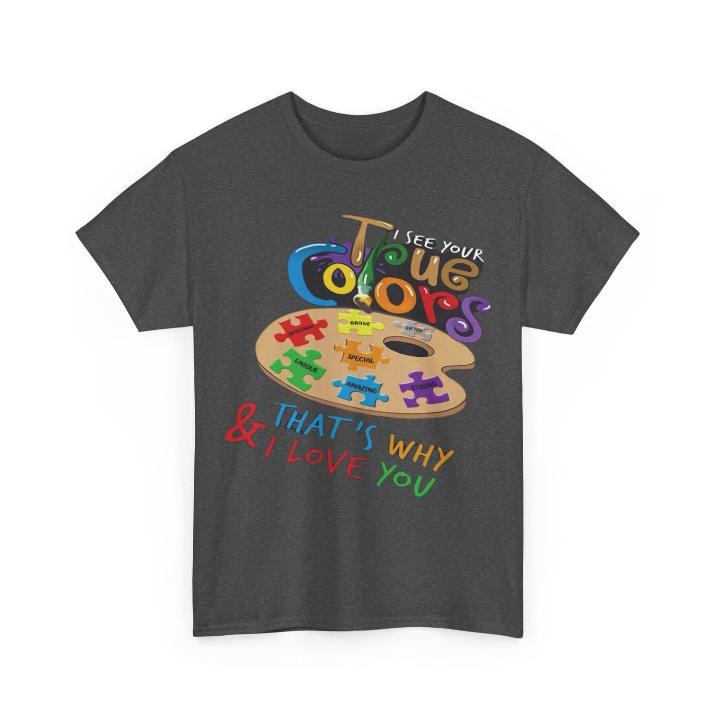 TRUE COLORS Unisex Heavy Cotton Tee