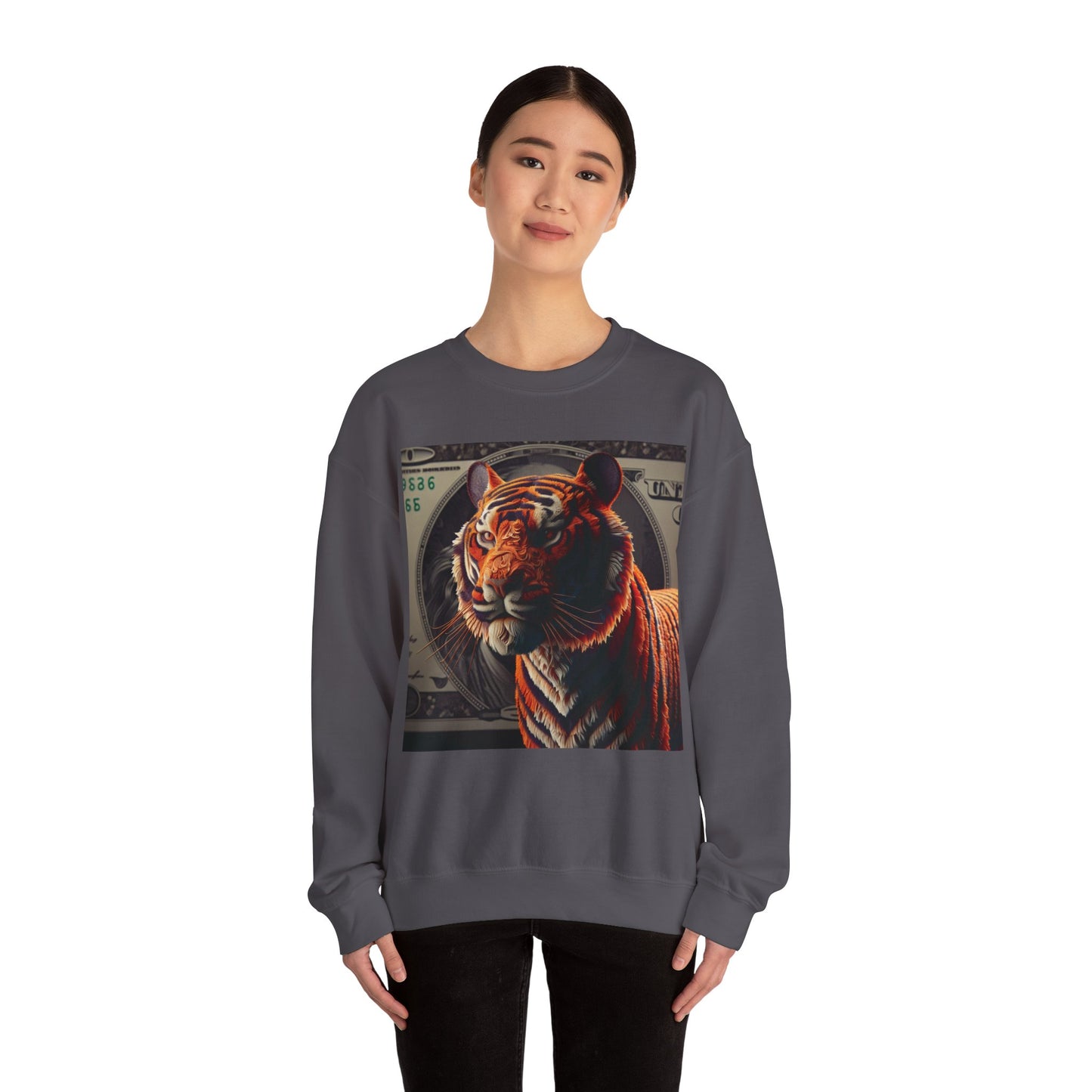 Tiger Money Hot Graphic Sweatshirt