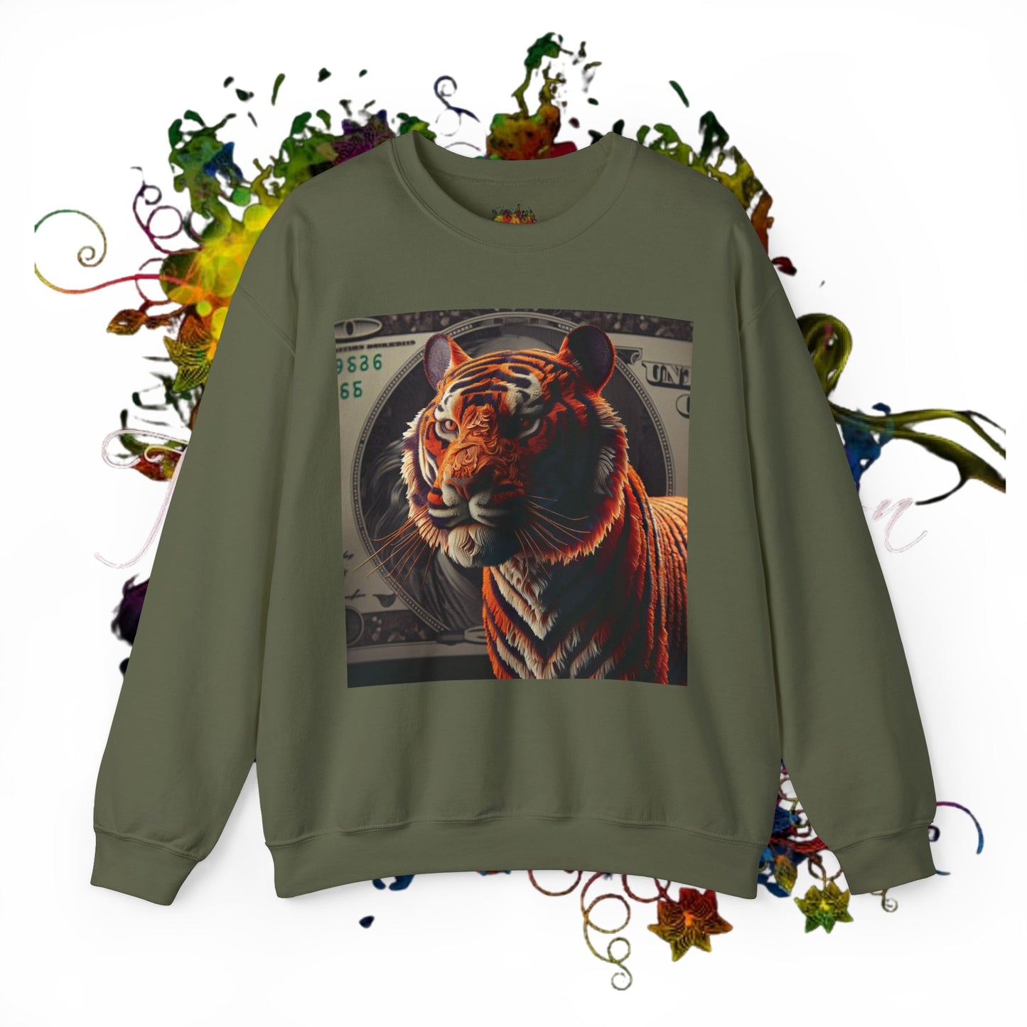 Tiger Money Hot Graphic Sweatshirt