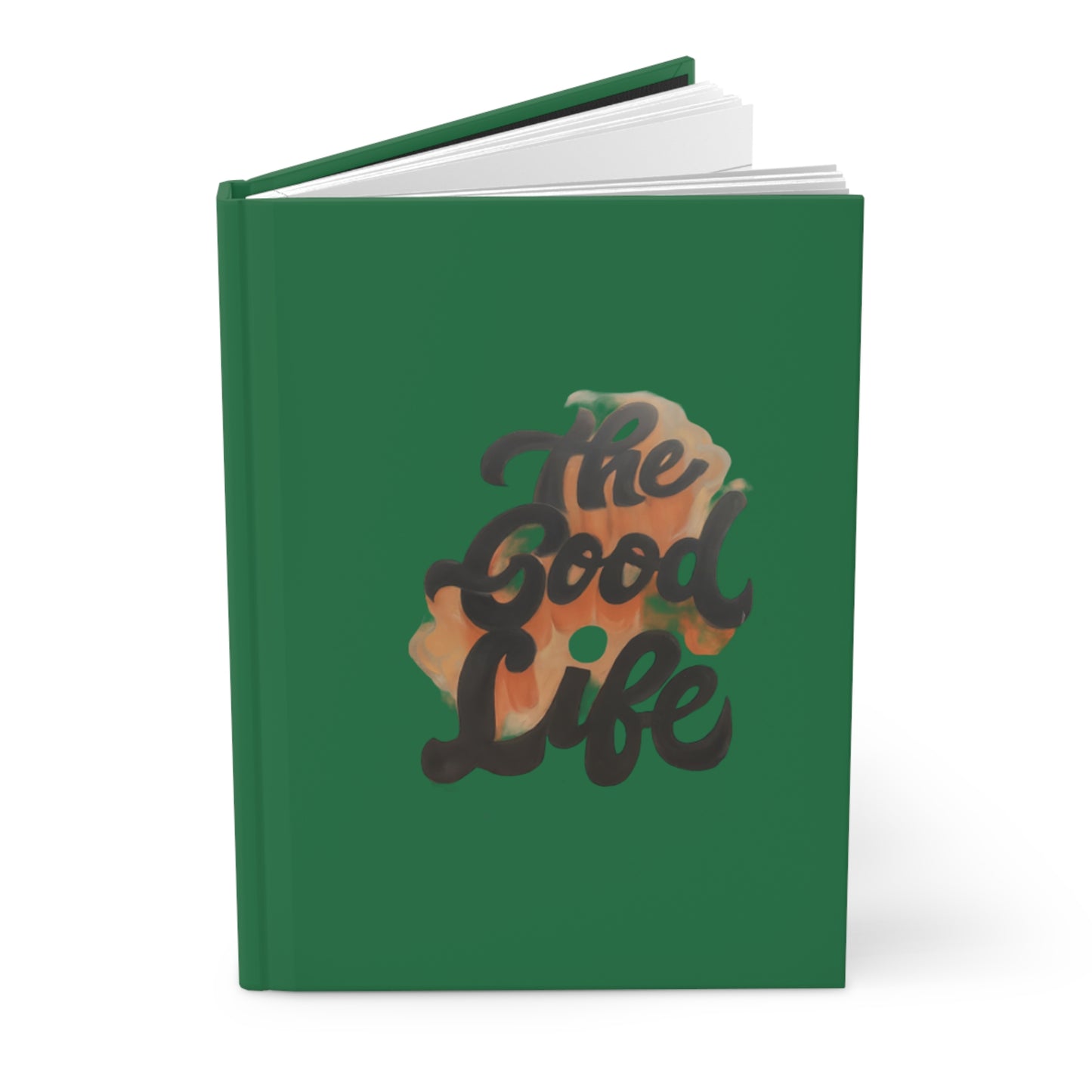 The Good Life (Money Green) Hardcover Journal Matte