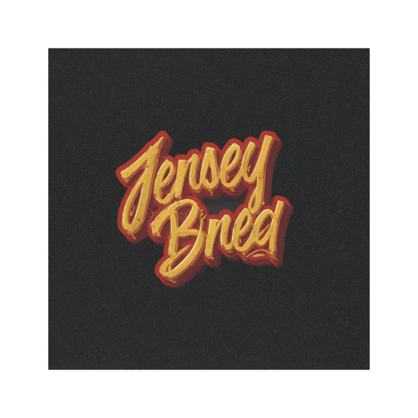 Jersey Bred (Black) Car Magnets