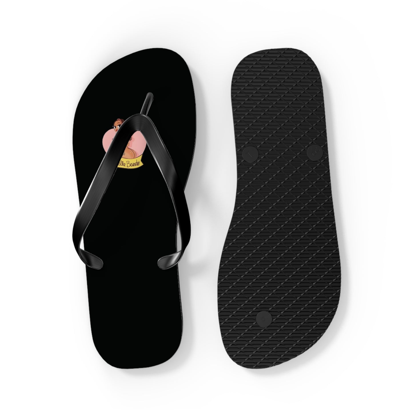 BELLIE BANDO BLacKouT Flip Flops