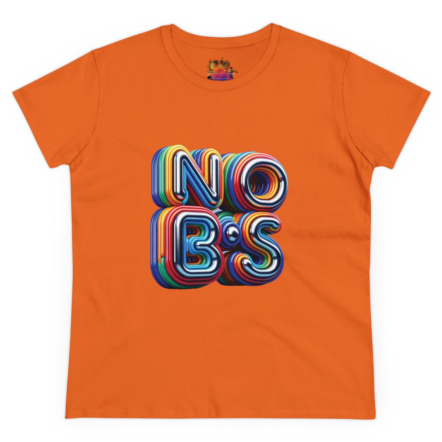 NO B.S  Women's Midweight Cotton Tee