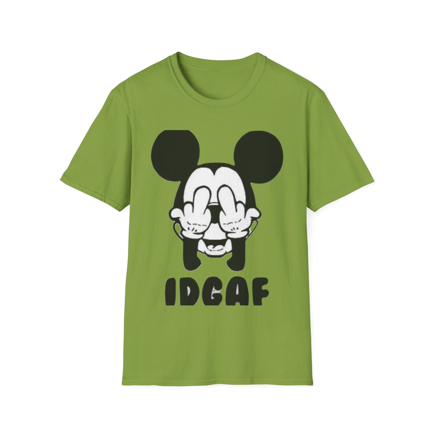 IDGAF  Unisex Softstyle T-Shirt