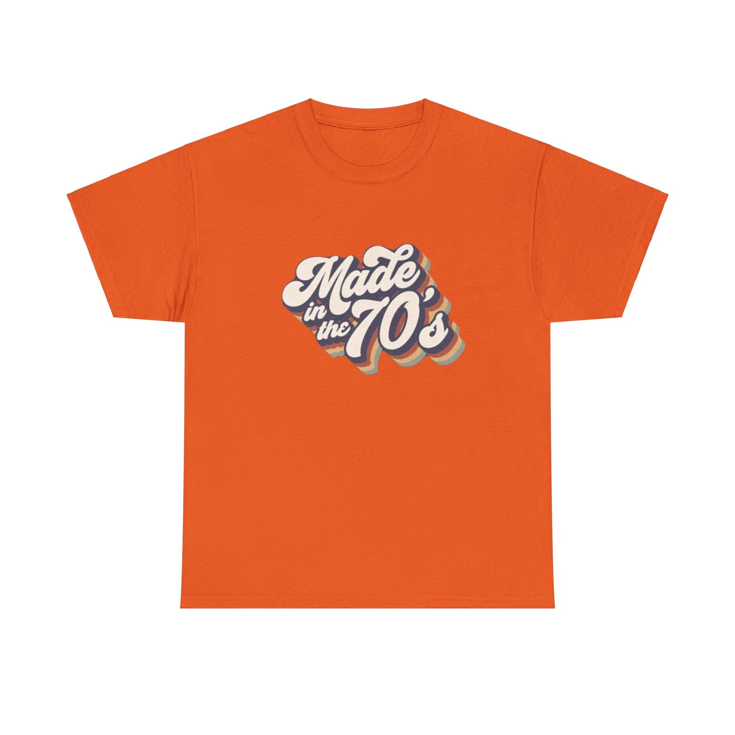 MADE IN THE 70s Unisex Heavy Cotton Tee