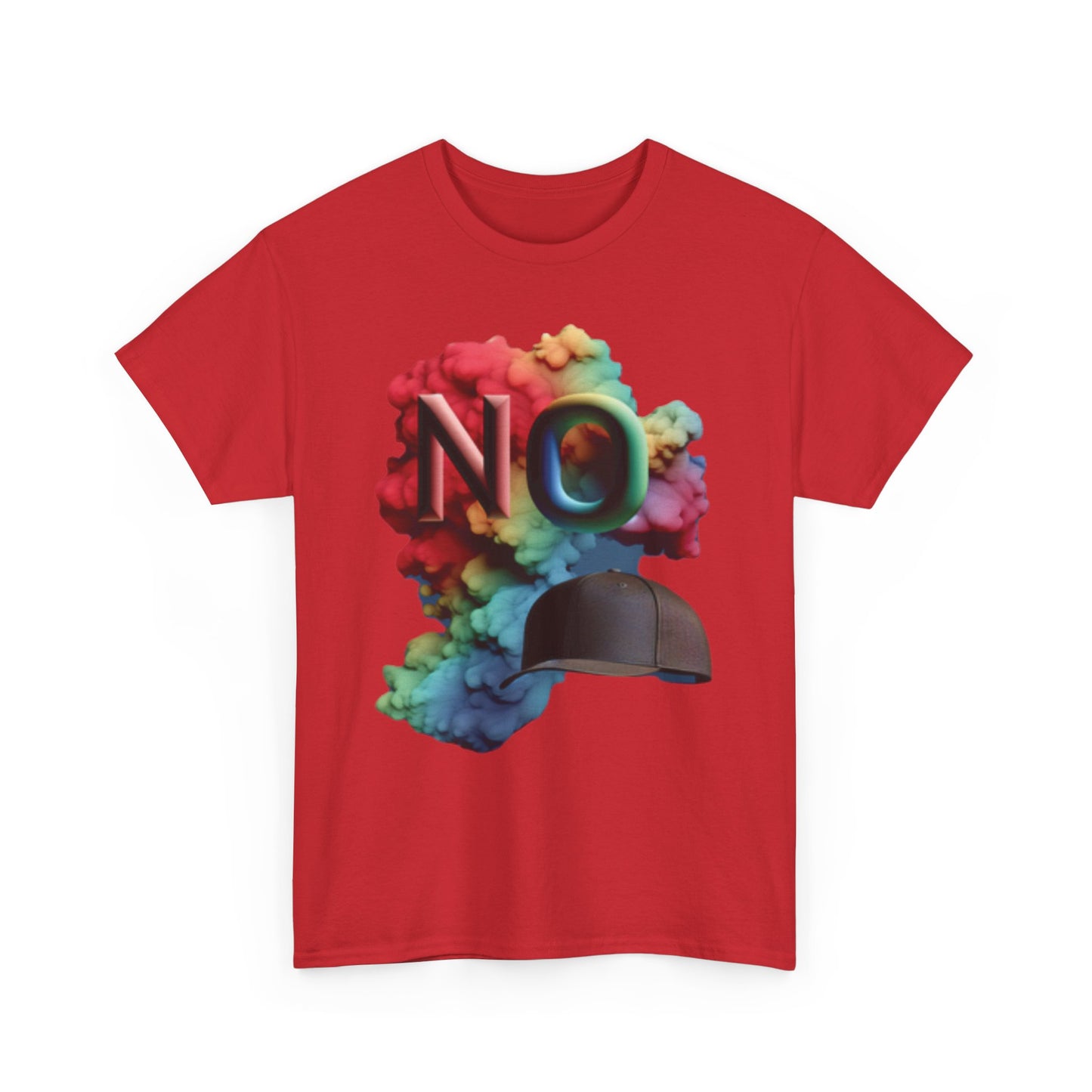 no cap (color) Unisex Heavy Cotton Tee