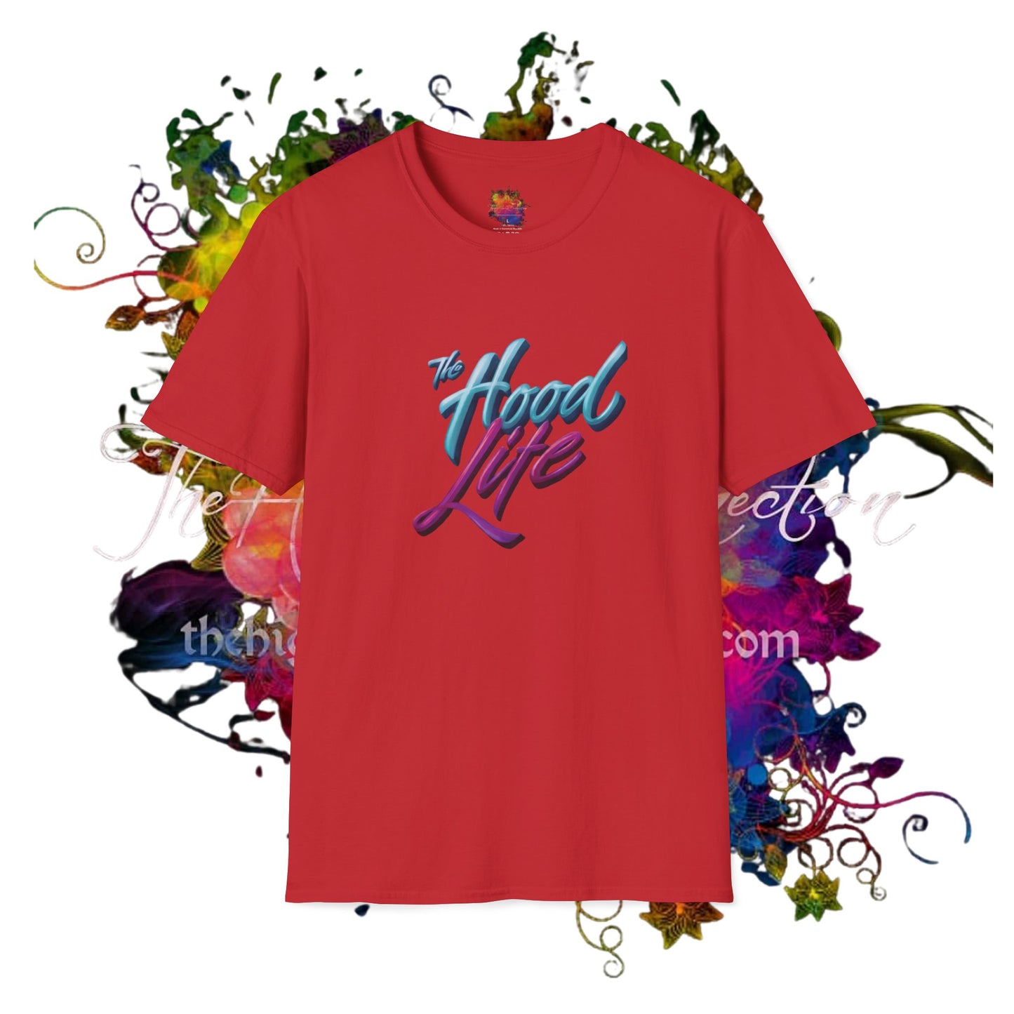 The Hood Life Unisex Softstyle T-Shirt