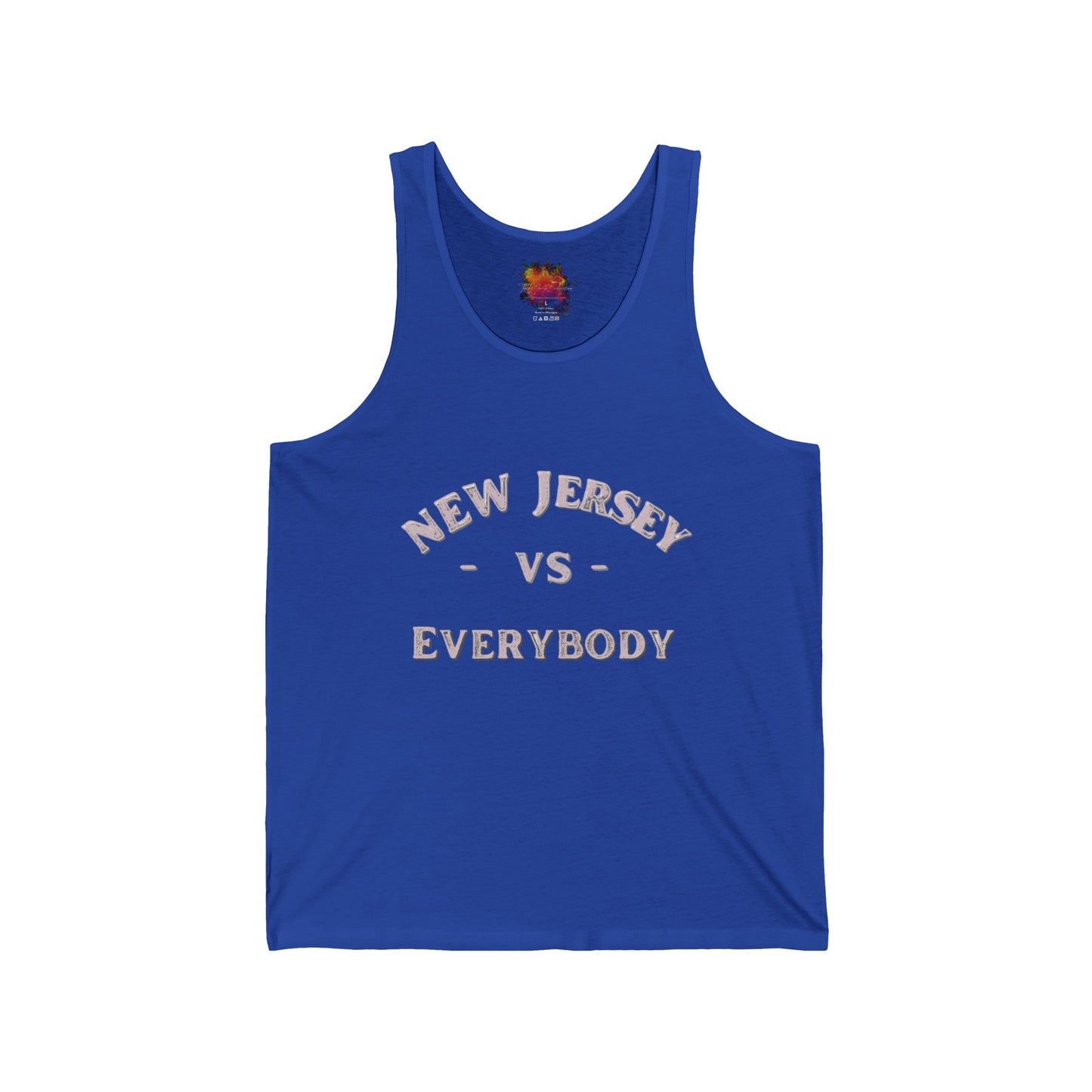 NJ vs Everybody Unisex Jersey Tank