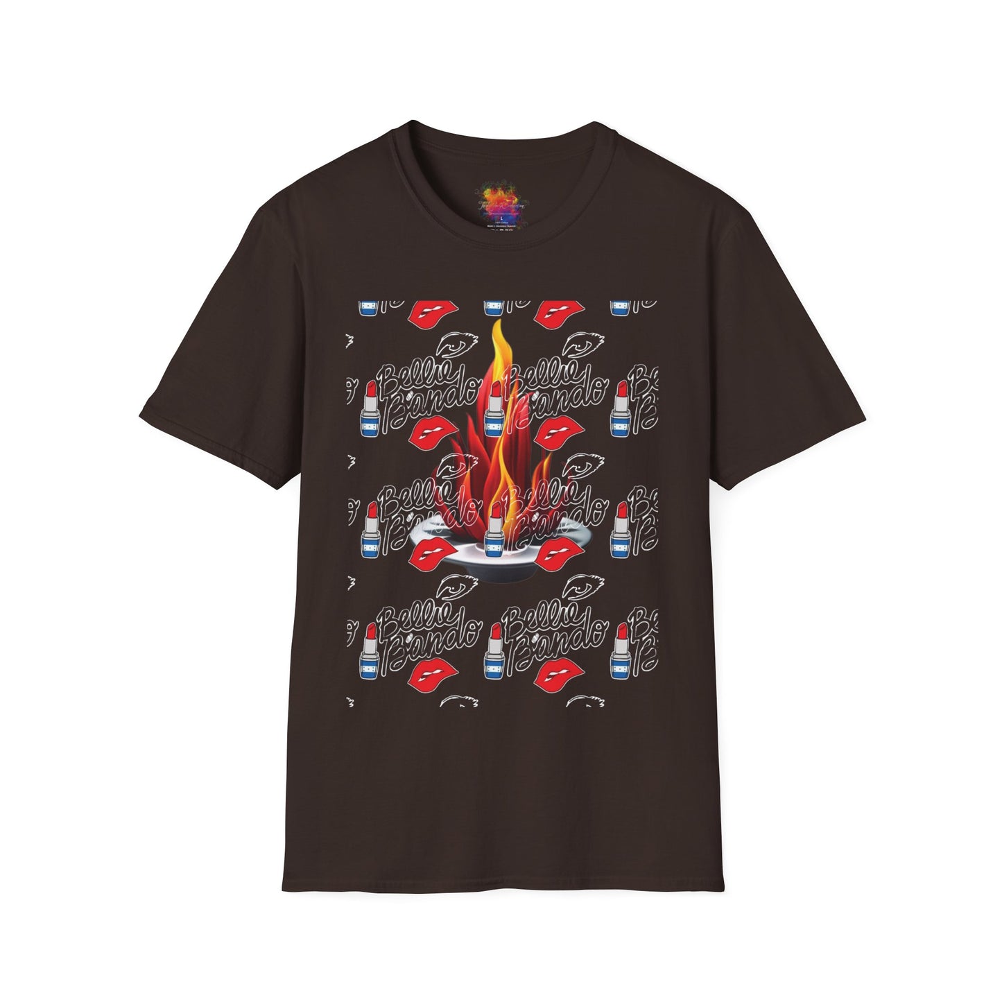 BELLIE BANDO Flaming Hot Unisex Softstyle T-Shirt