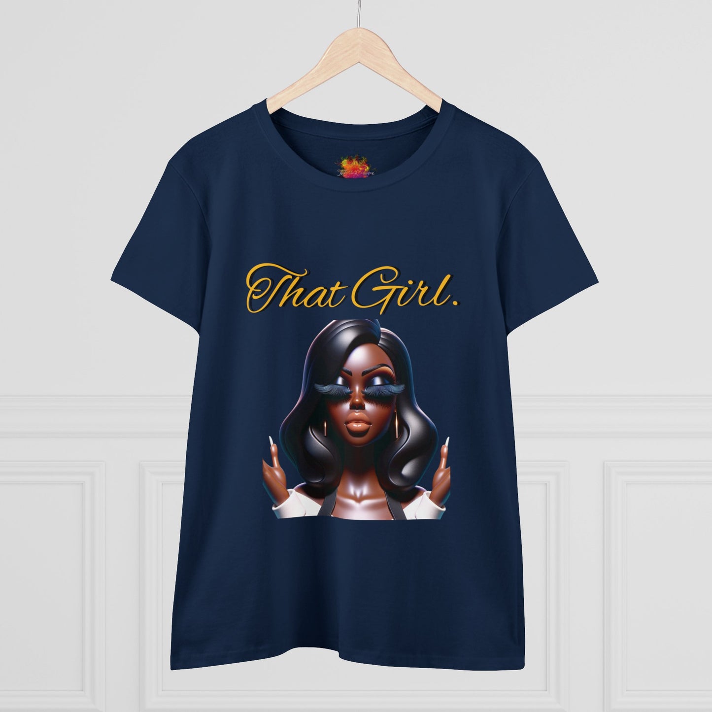 That Girl ...Women's Midweight Cotton Tee