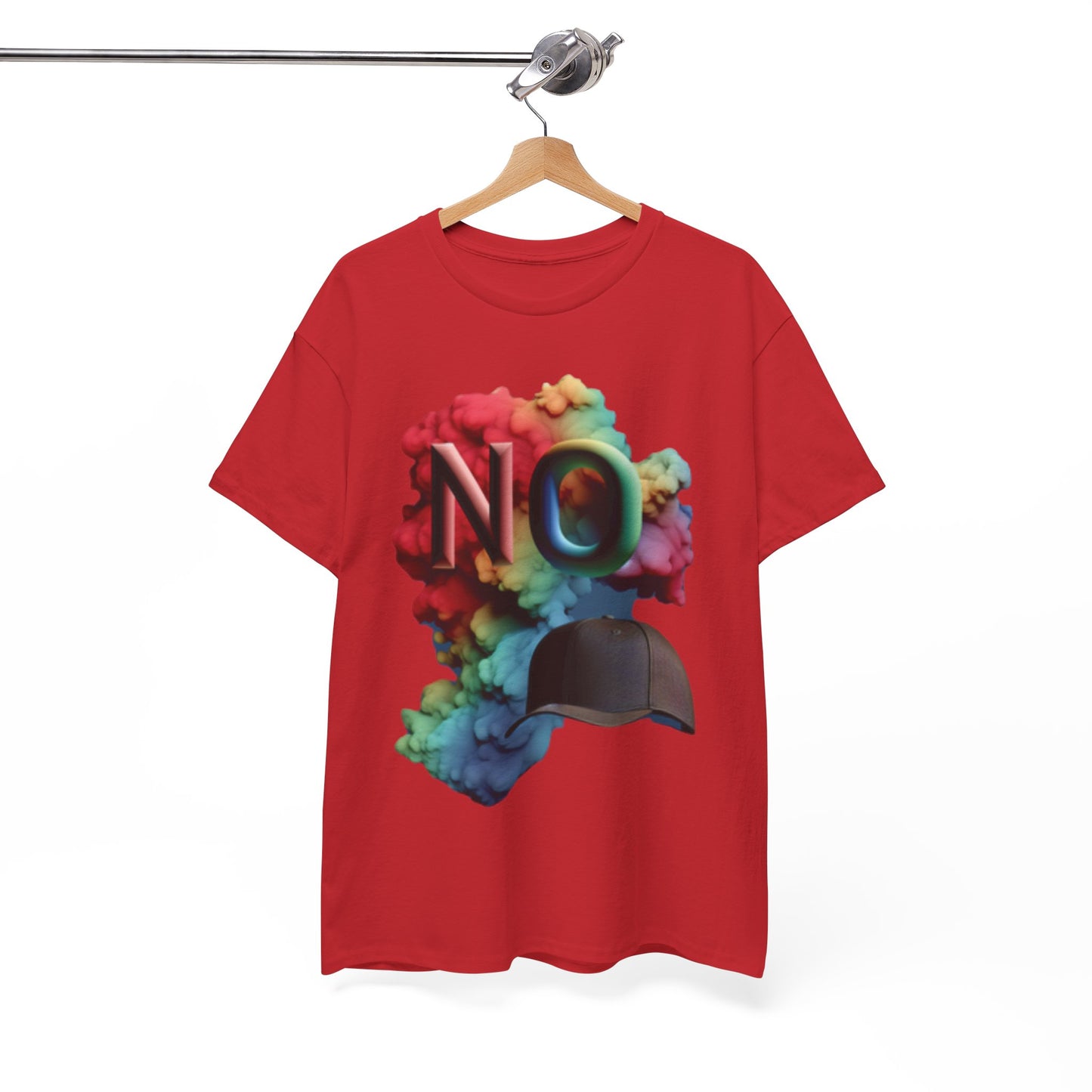 no cap (color) Unisex Heavy Cotton Tee