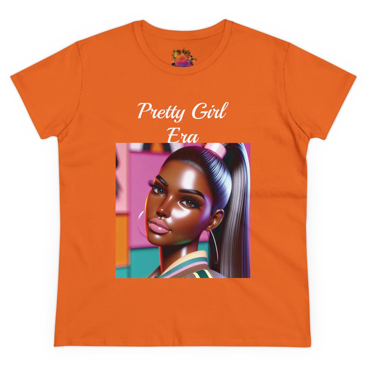 Pretty Girl Era Women's Midweight Cotton Tee