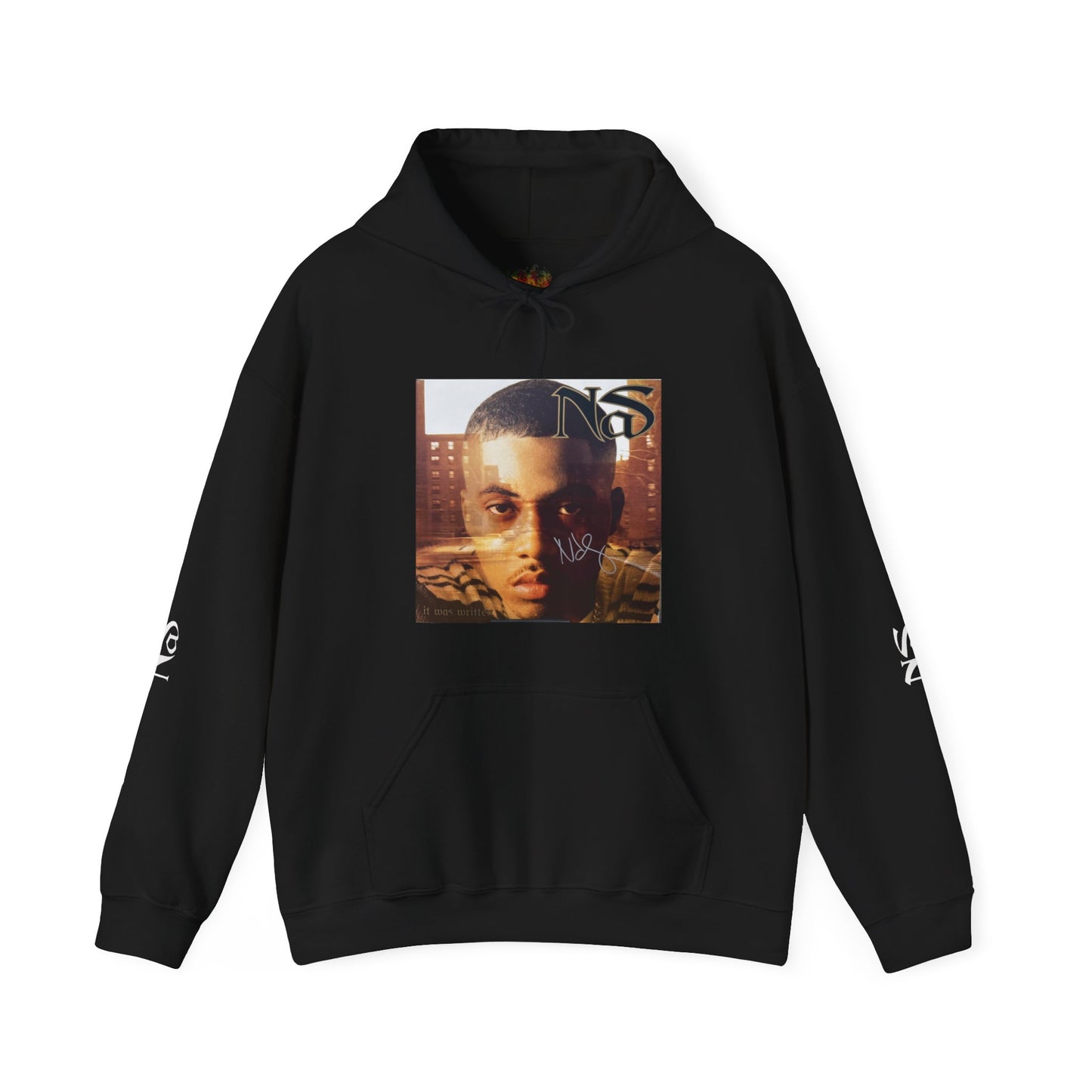 Rapper Unisex Hoodie - NaS the MC Hip-Hop Design