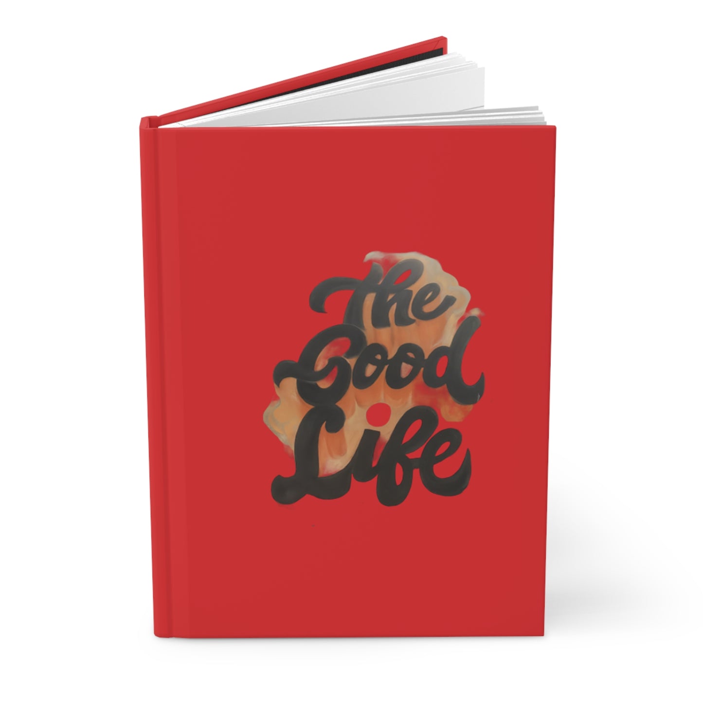 The Good Life (Red) Hardcover Journal Matte