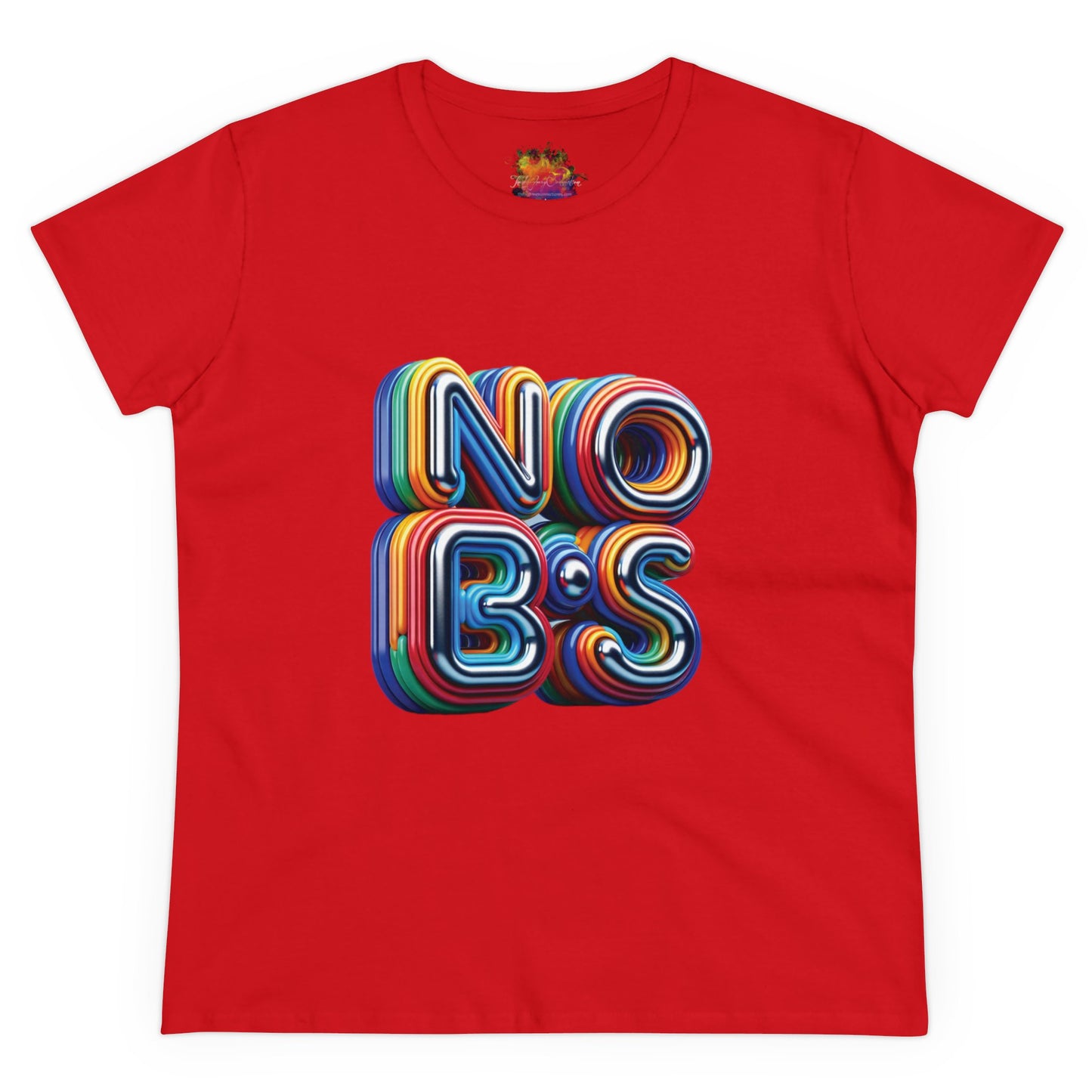 NO B.S  Women's Midweight Cotton Tee