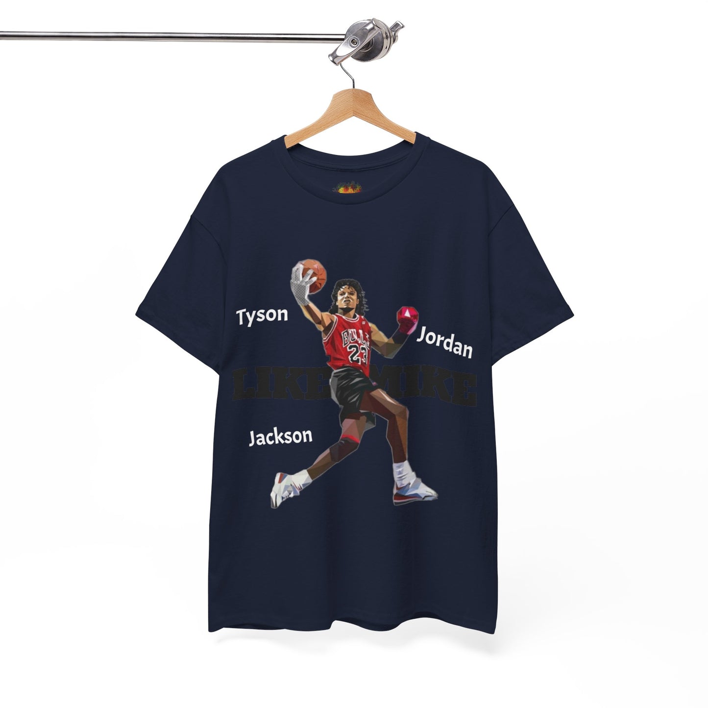 LIKE MIKE Unisex Heavy Cotton Tee