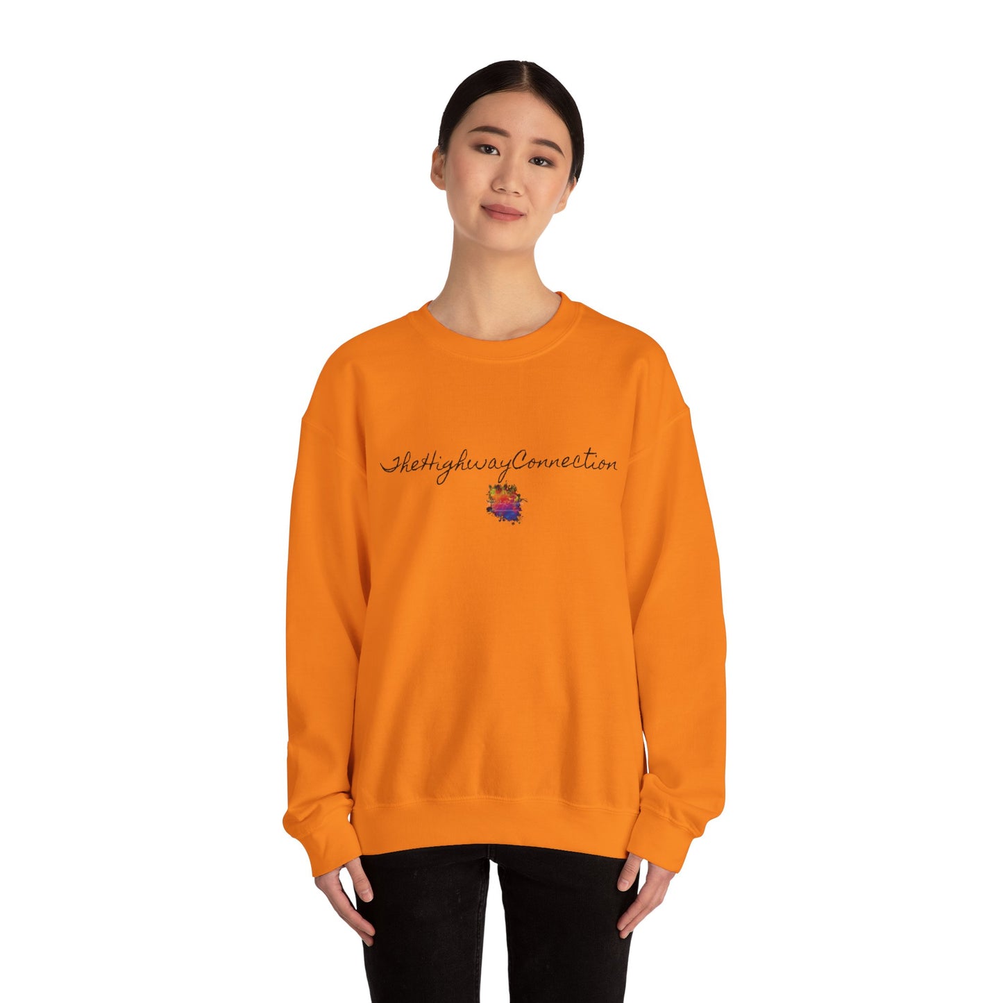 THEHIGHWAYCONNECTION Brand Unisex Heavy Blend™ Crewneck Sweatshirt