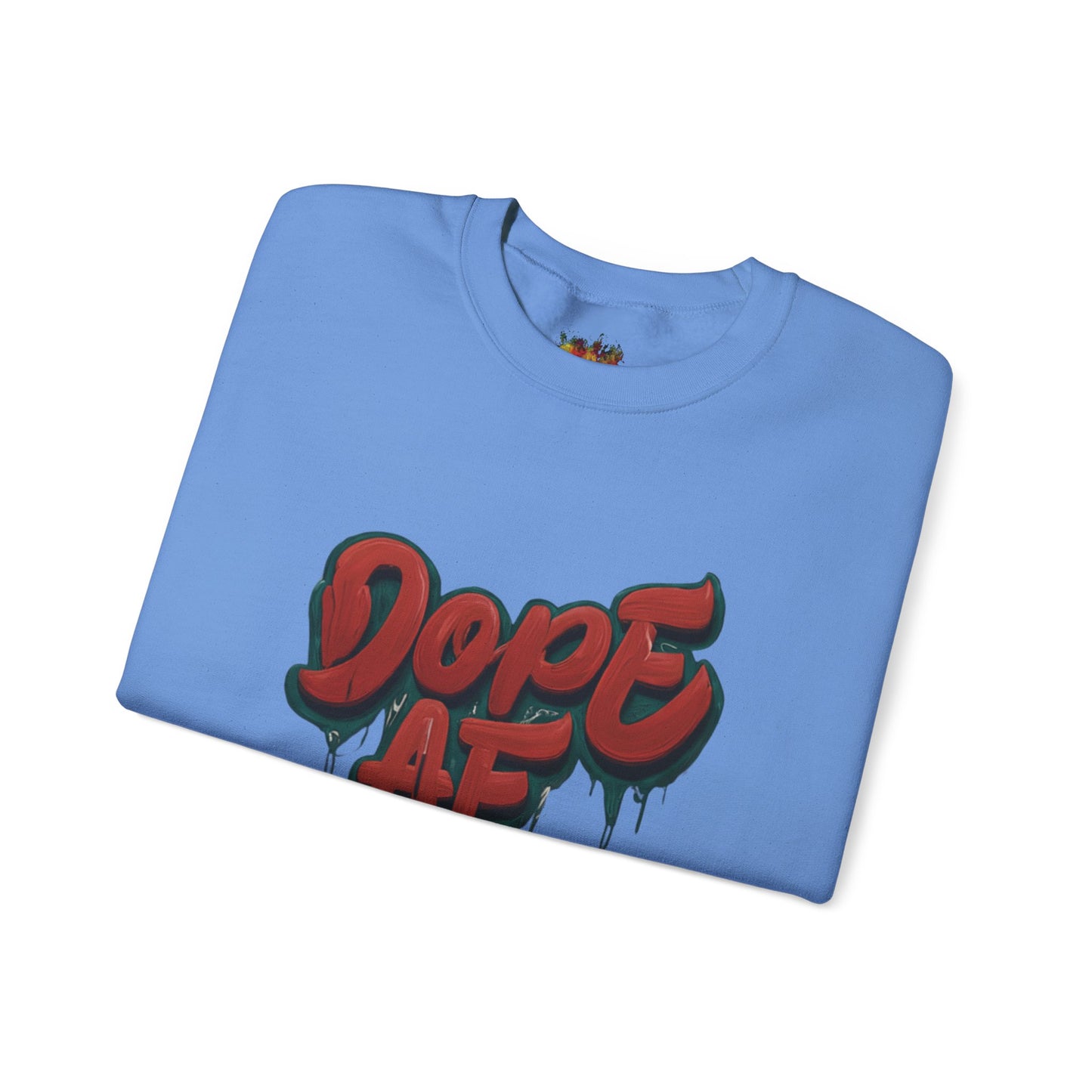 DOPE AF Unisex Heavy Blend™ Crewneck Sweatshirt