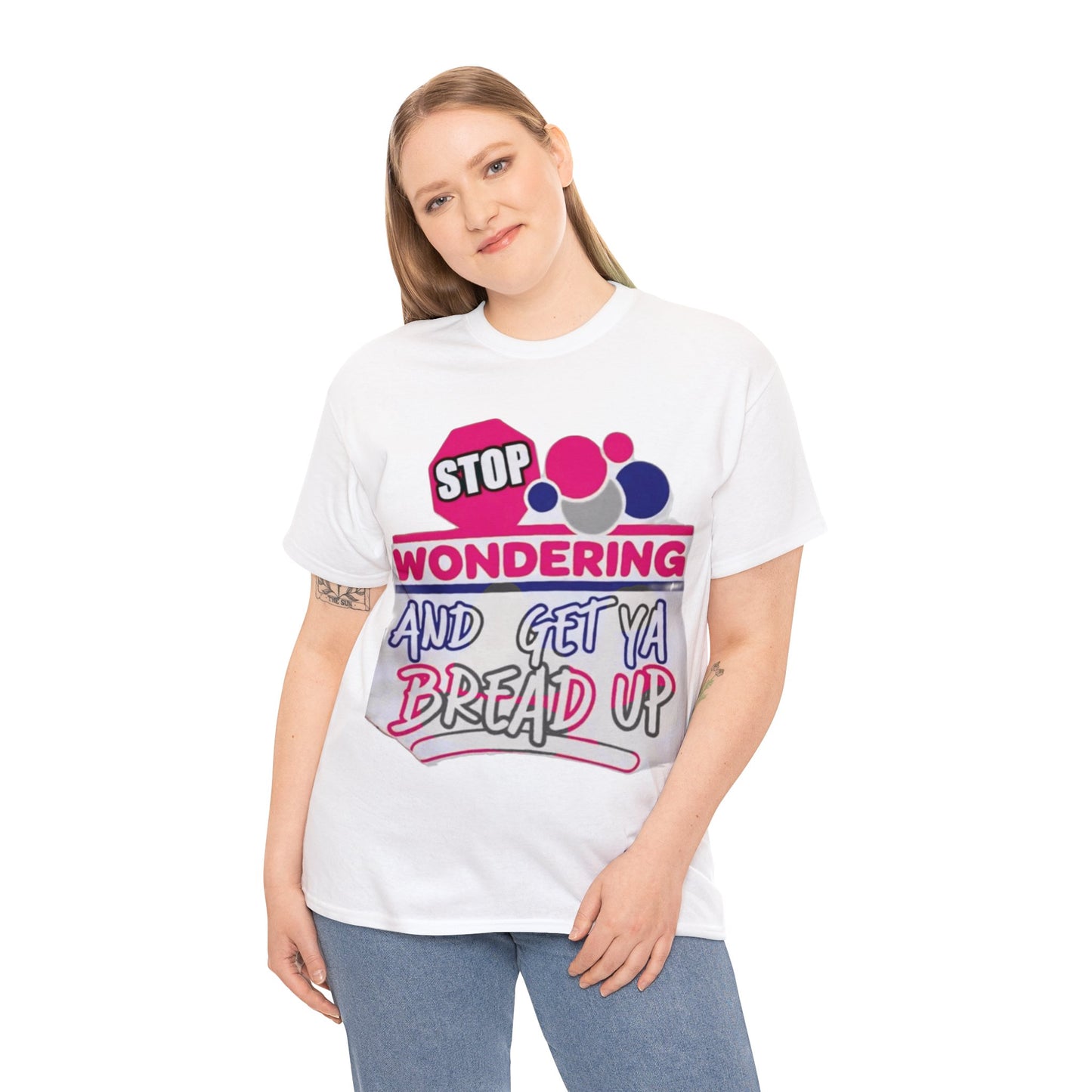 Stop Wonderin' Unisex Heavy Cotton Tee