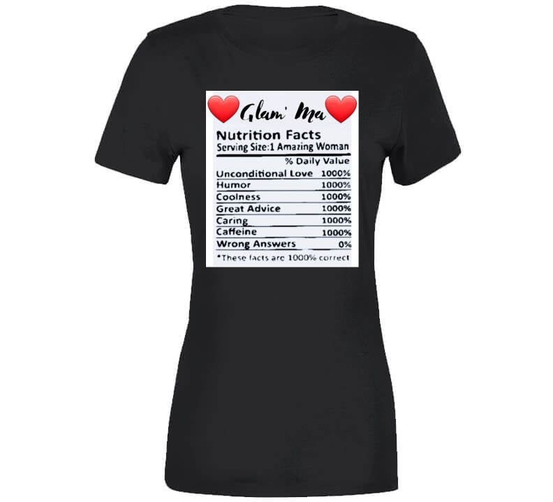 Glam'ma  Ladies T Shirt