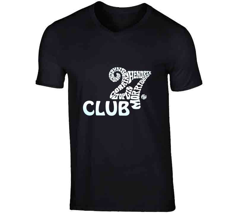 27 Club  T Shirt Lime