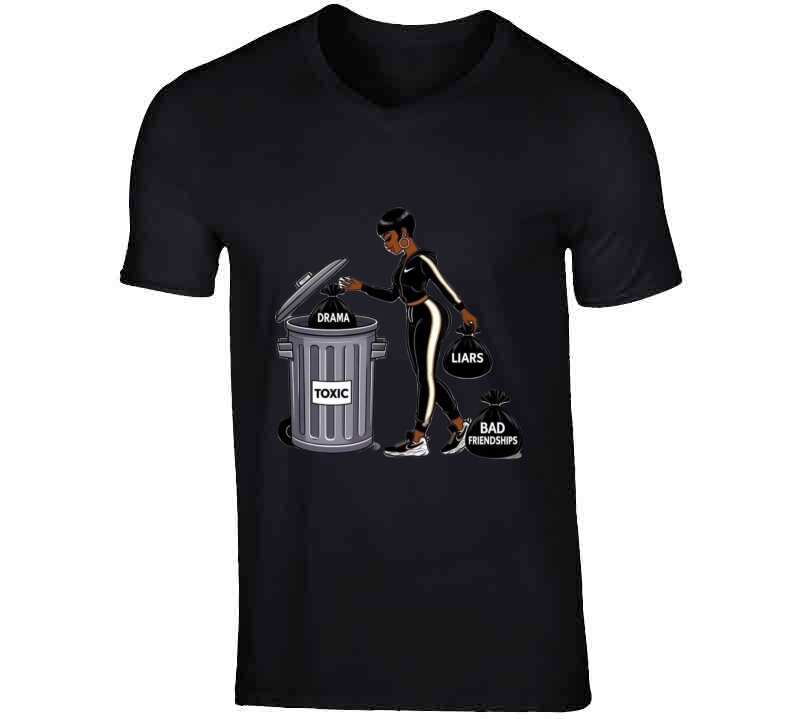 Trash Day Ladies T Shirt