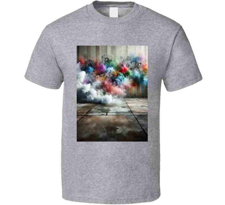 Paint And Smoke  T Shirt