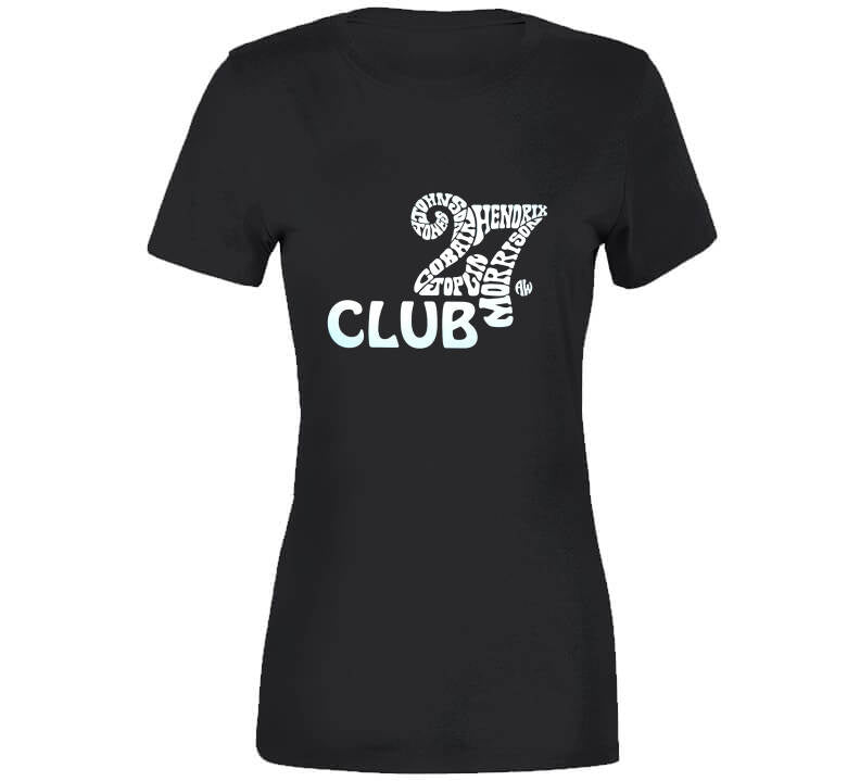 27 Club  T Shirt Pink