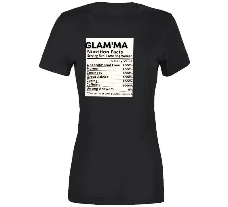 Glam Ma  Ladies T Shirt