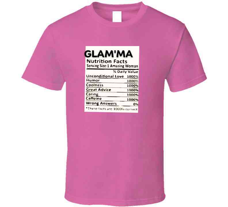 Glam Ma Ladies T Shirt