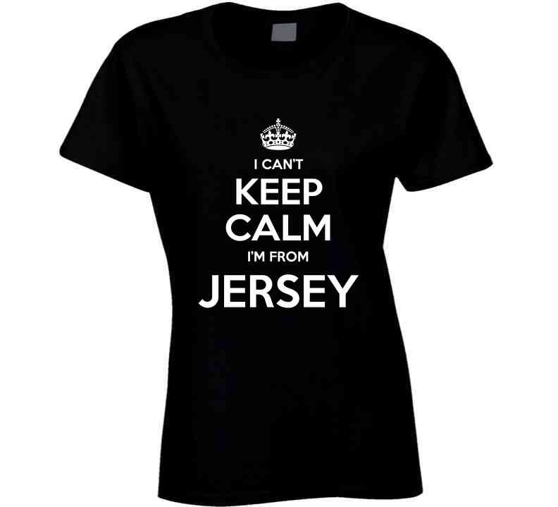 Jersey, No Calm  T Shirt