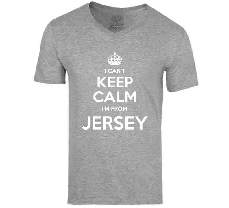 Jersey, No Calm  T Shirt