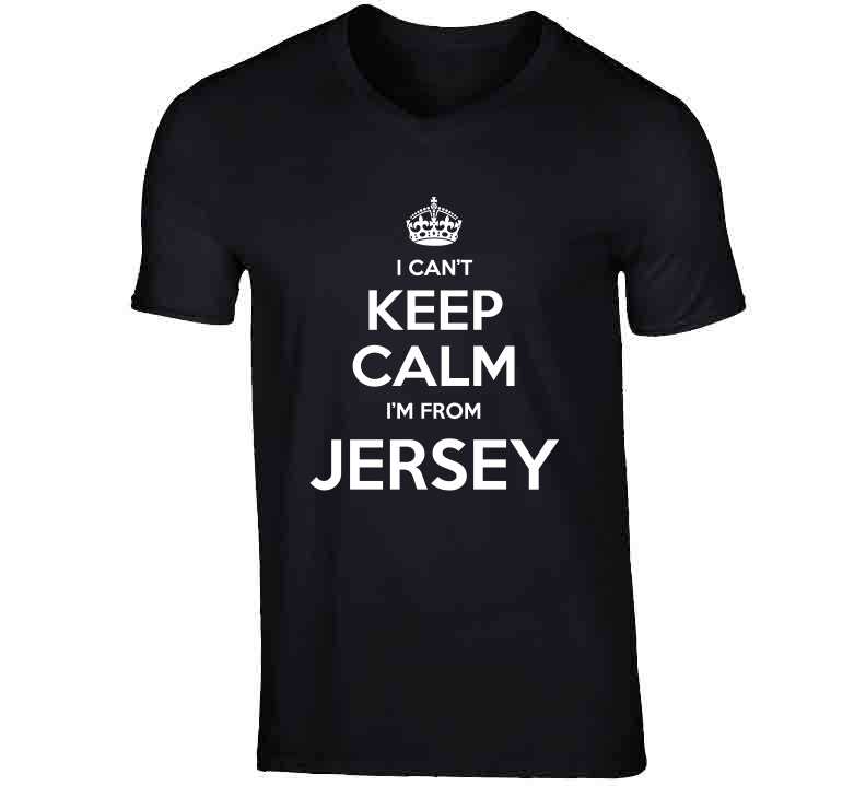 Jersey, No Calm  T Shirt