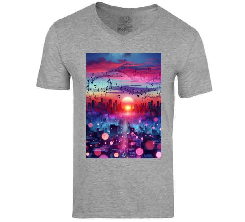 Musical City Skyline  T Shirt