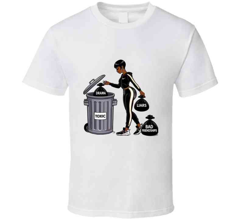 Trash Day Ladies T Shirt