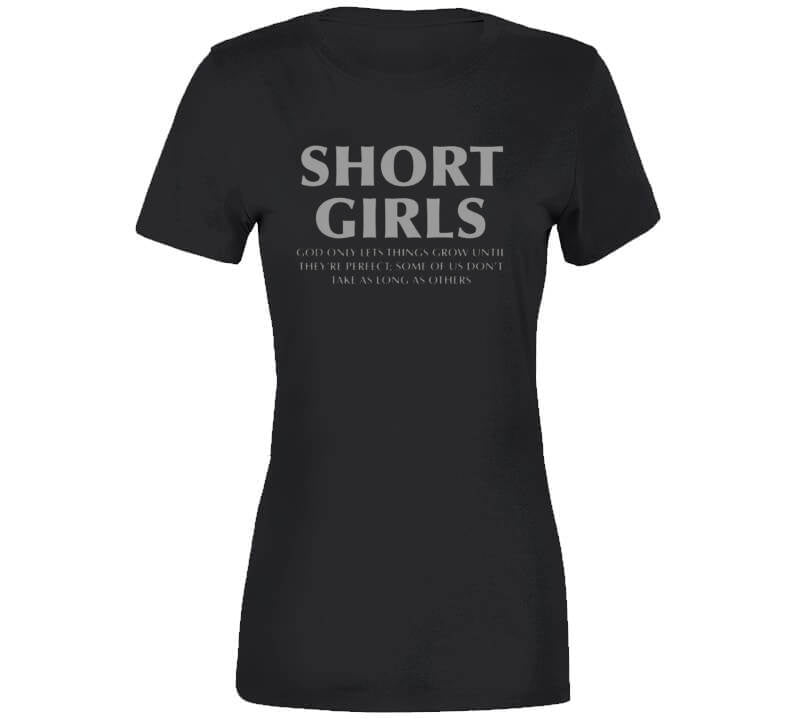 Short Girls Official ðª Ladies T Shirt