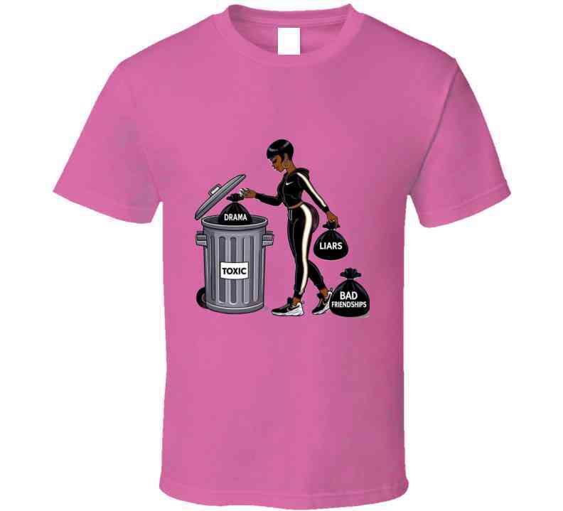 Trash Day Ladies T Shirt