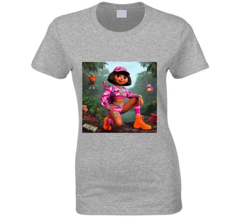 Adventure D Ladies T Shirt