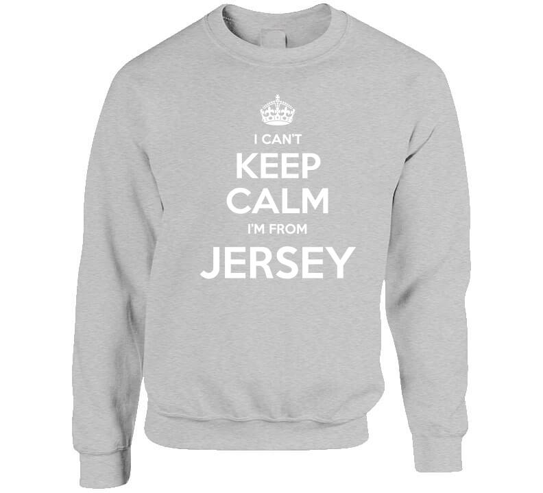 Jersey, No Calm  T Shirt