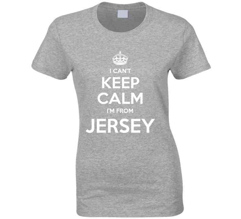 Jersey, No Calm  T Shirt