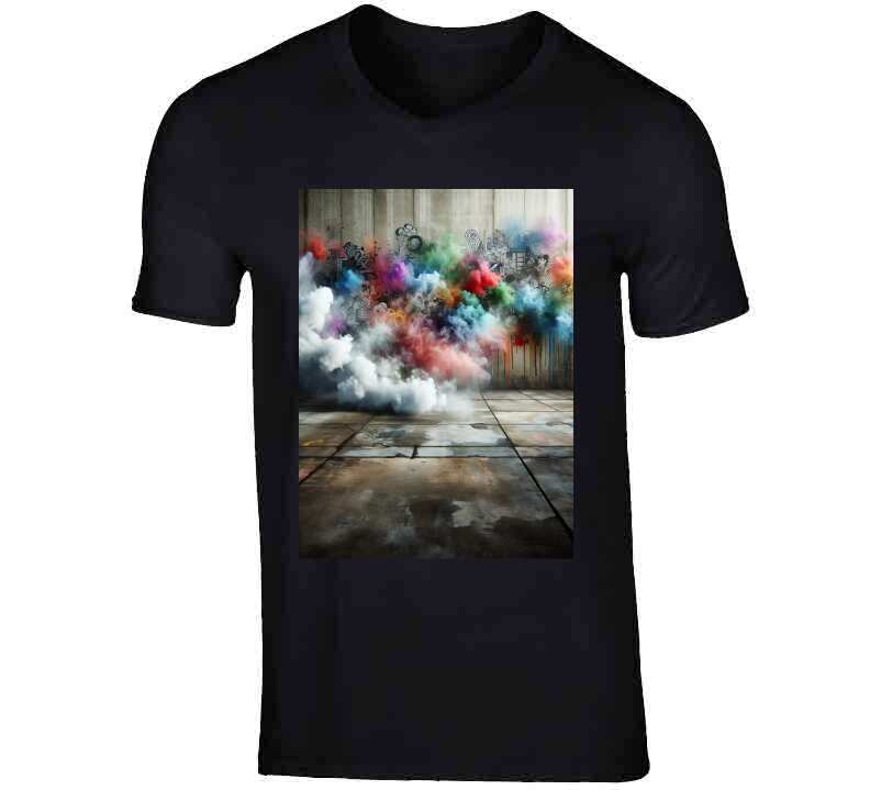 Paint And Smoke  T Shirt