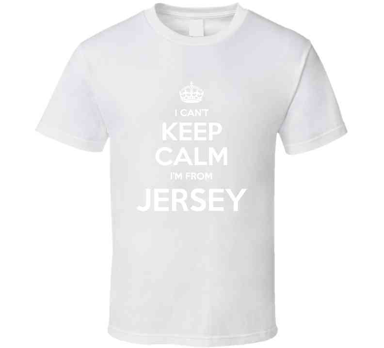 Jersey, No Calm  T Shirt