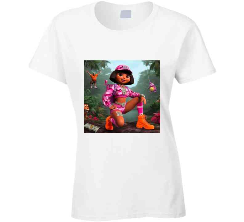 Adventure D Ladies T Shirt