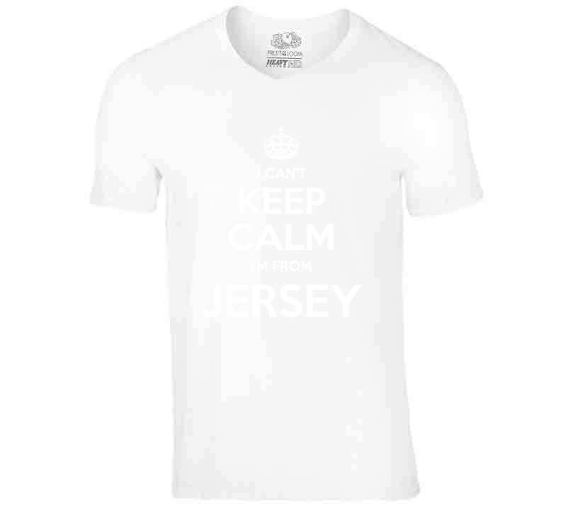 Jersey, No Calm  T Shirt